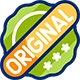 Verified check icon for genuine original product guarantee