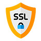 SSL certificate icon representing encrypted website access