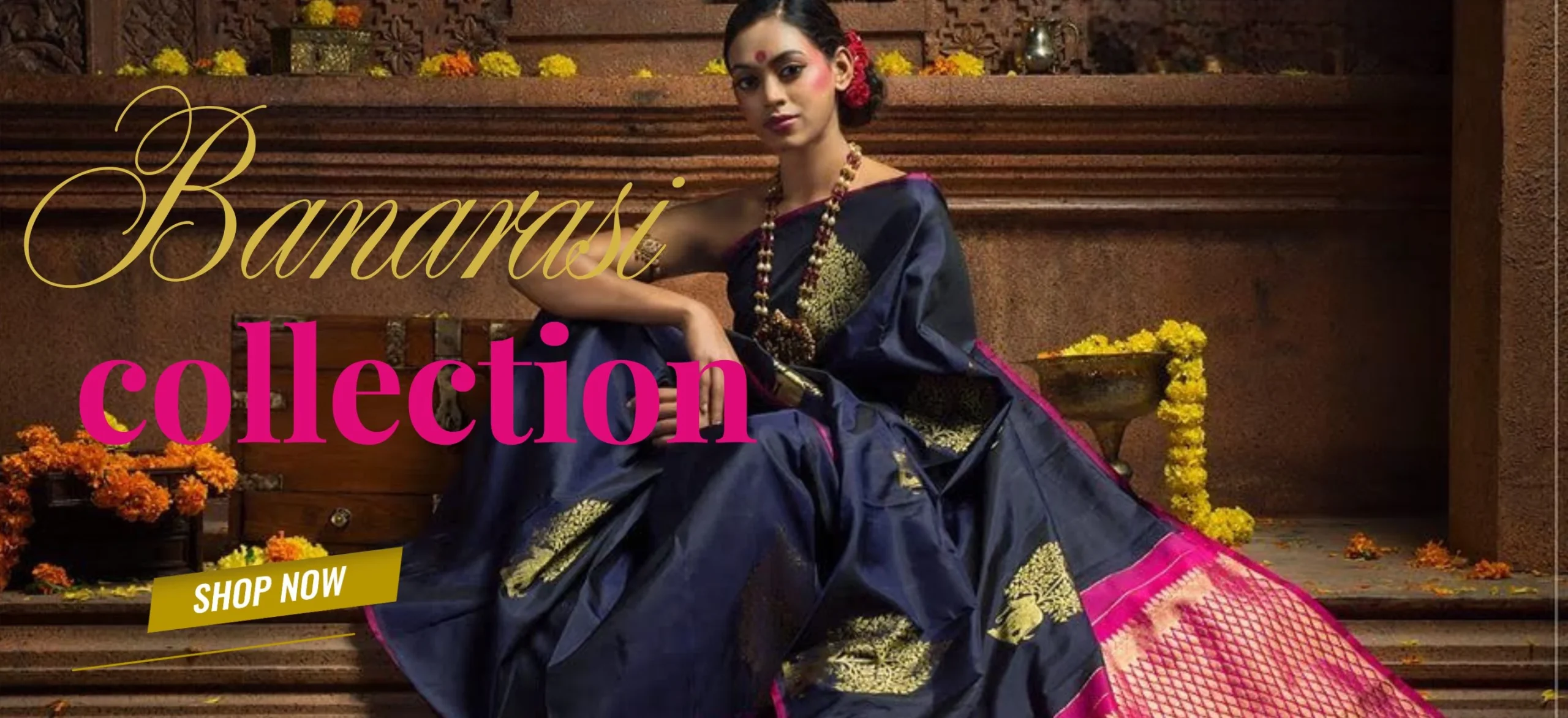 Banarasi Saree Kalapushpi Bannner