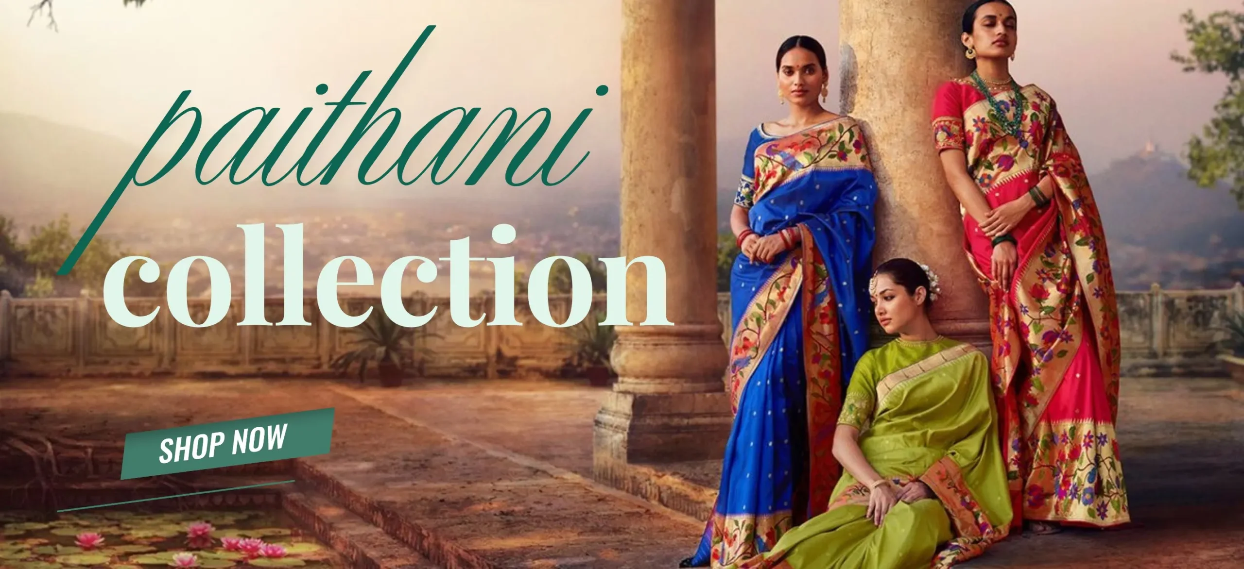 Paithani Saree Kalapushpi Banner